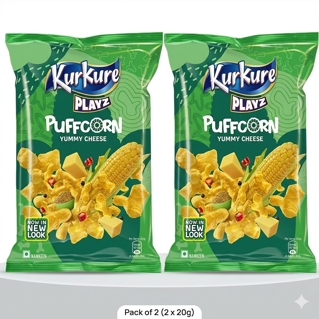 Kurkure Puffcorn 2 packs