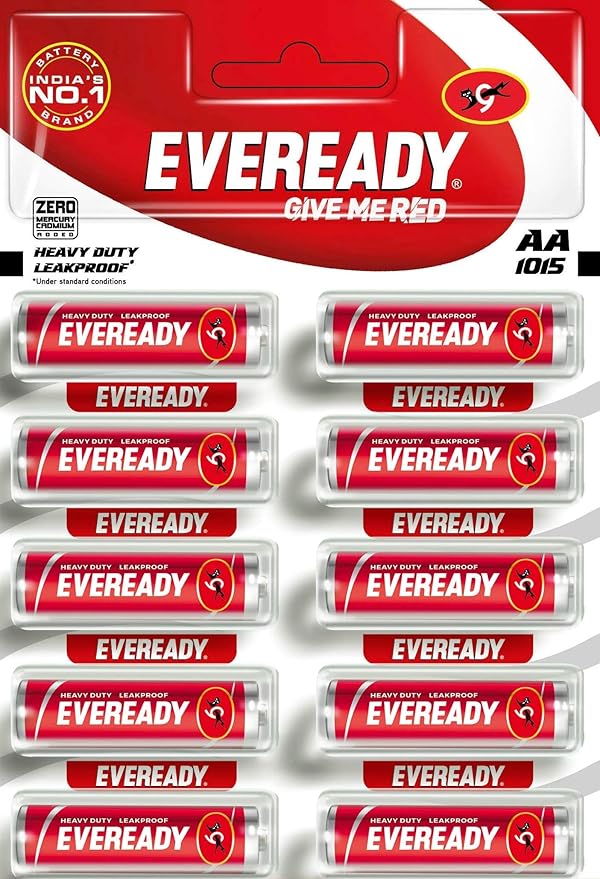 Eveready Battery Red