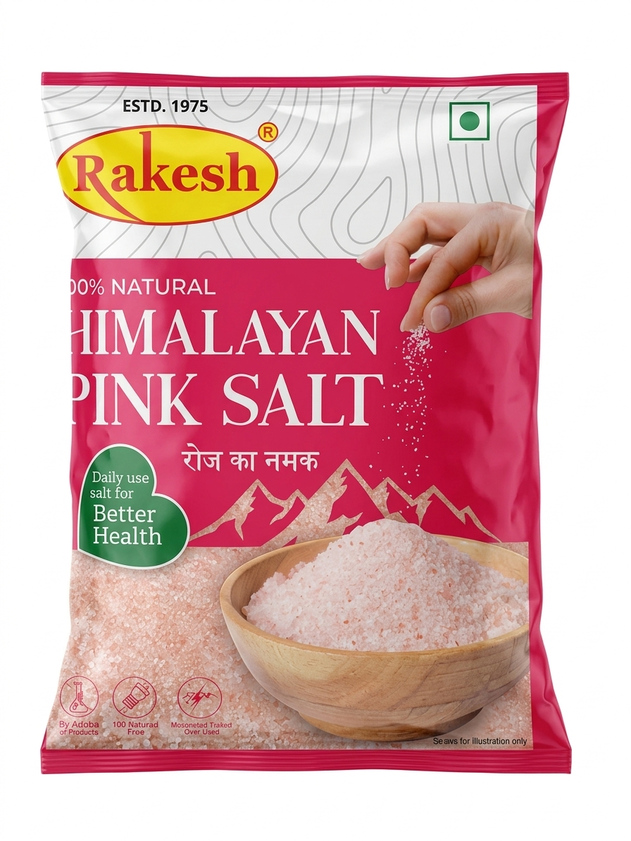 Rakesh Himalayan Pink Salt 1kg