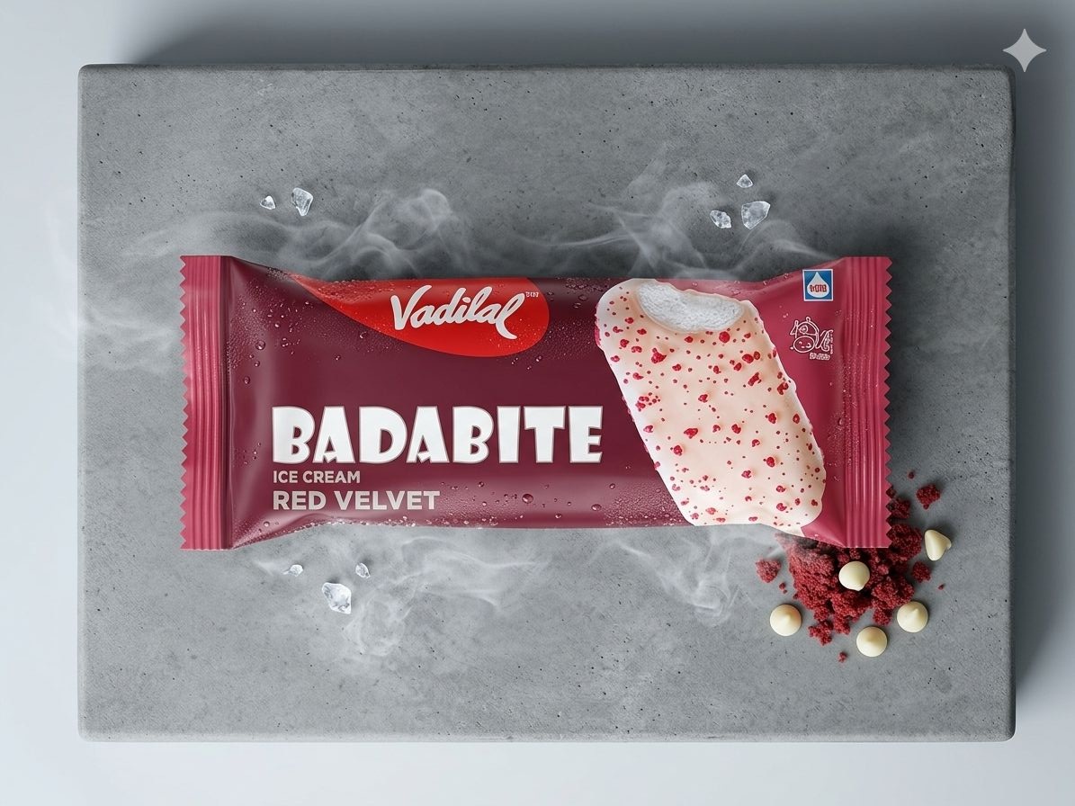Vadilal BADABITE ICE CREAM RED VELVET